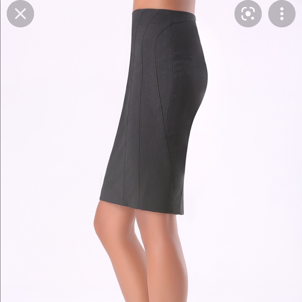 Black pencil skirt size 6 from BEBE brand new!!